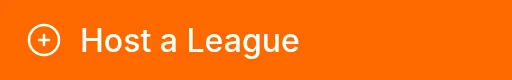 Host a league button in hoops.love, a basketball league organizer for adult rec leagues